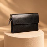 کیف دوشی زنانه چرمی فلوتر آوش چرم